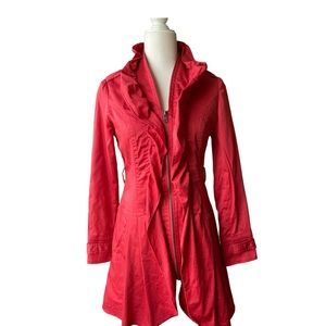 Elle zippered coat